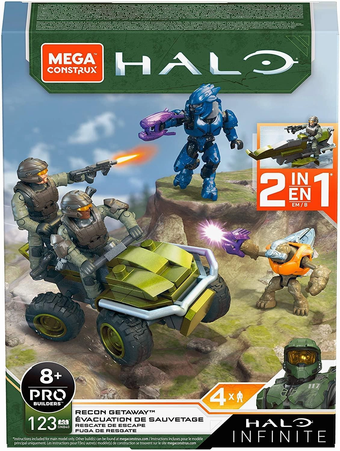 Mega Construx Halo Infinity Vehicle Recon Getaway