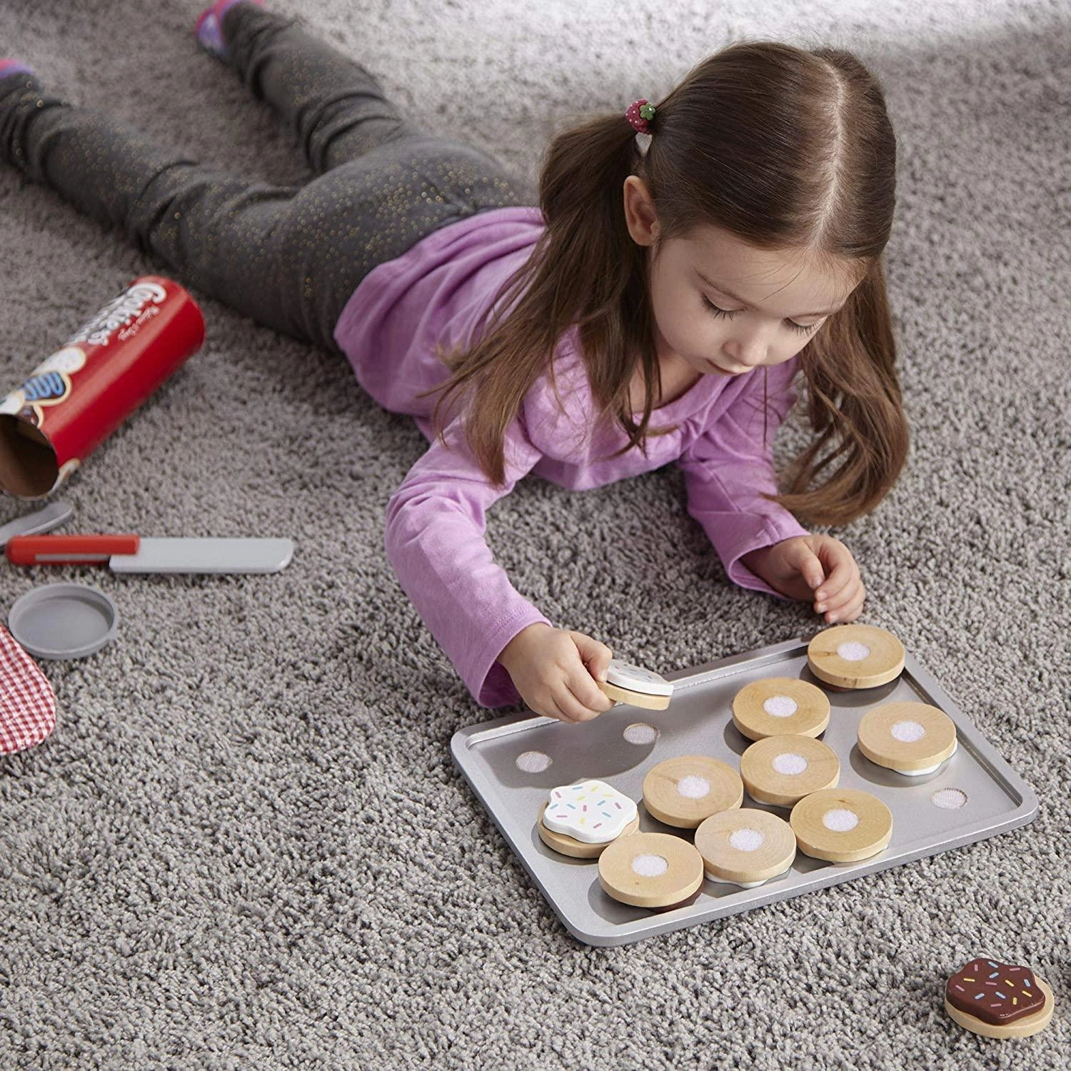 Melissa & Doug 14074  Wooden Cookie Set