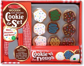 Melissa & Doug 14074  Wooden Cookie Set