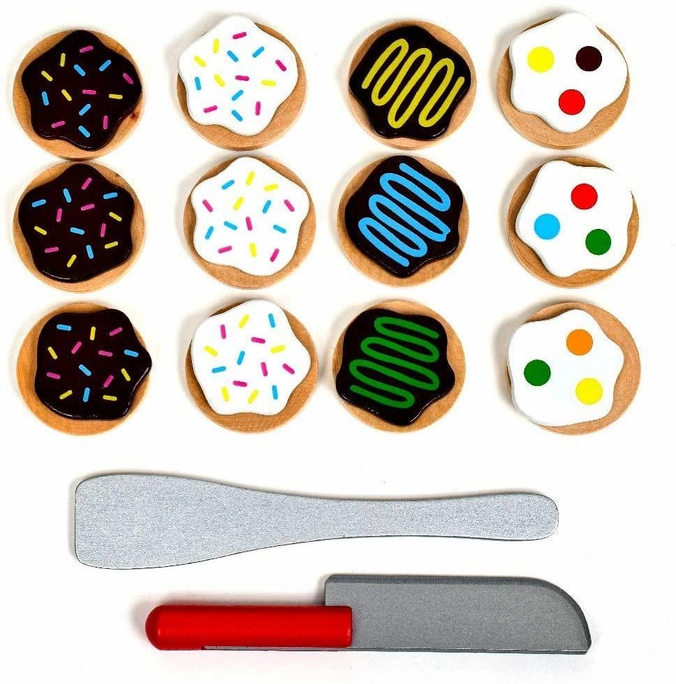 Melissa & Doug 14074  Wooden Cookie Set