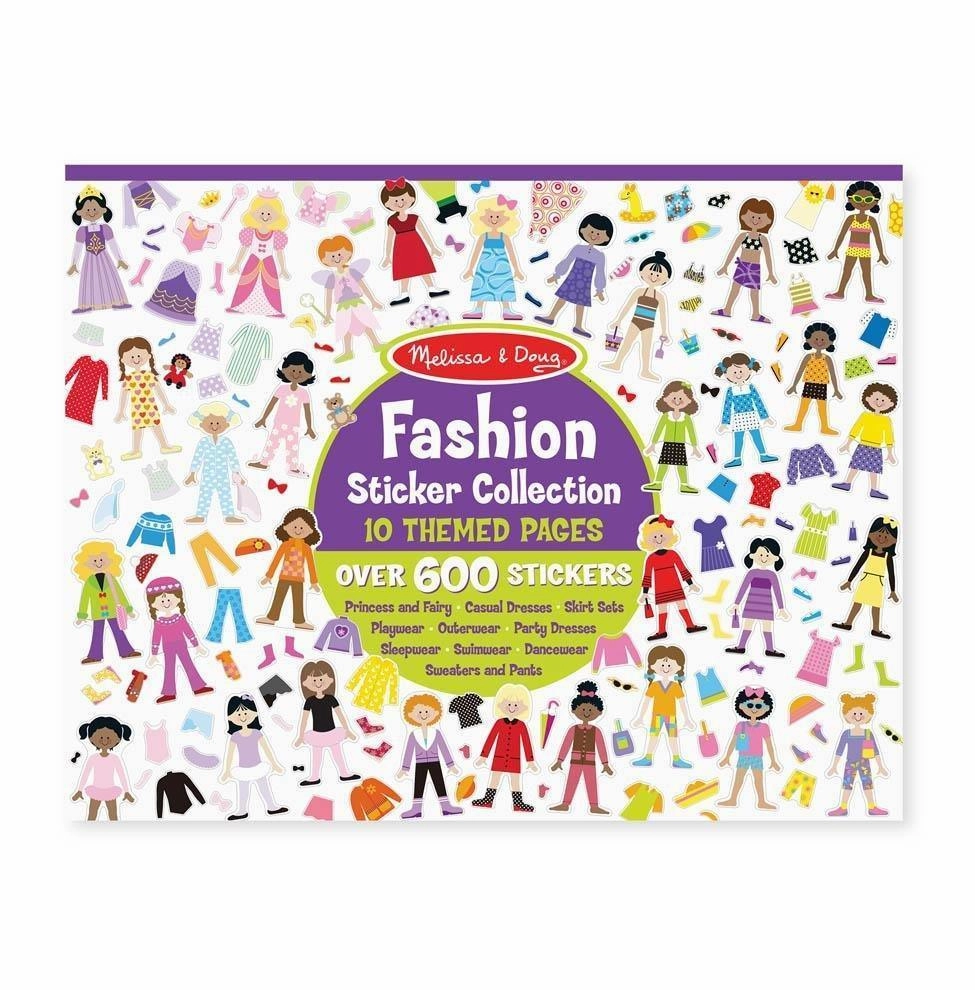 Melissa & Doug 14190 Fashion Sticker Collection