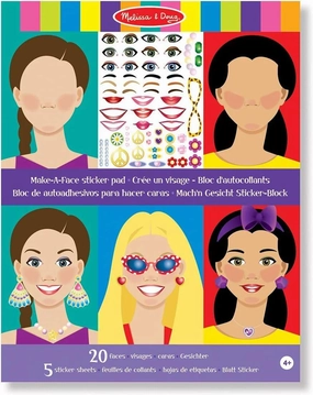 Melissa & Doug 14195 Make-A-Face Stickers