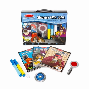 Melissa & Doug 15238 Secret Decoder Deluxe Activity Set - On the Go