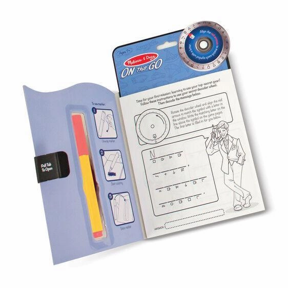 Melissa & Doug 15248 Secret Decoder Game Book