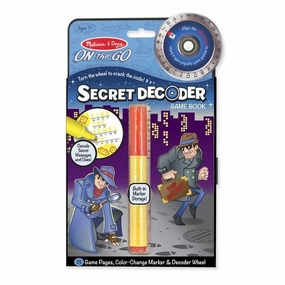 Melissa & Doug 15248 Secret Decoder Game Book