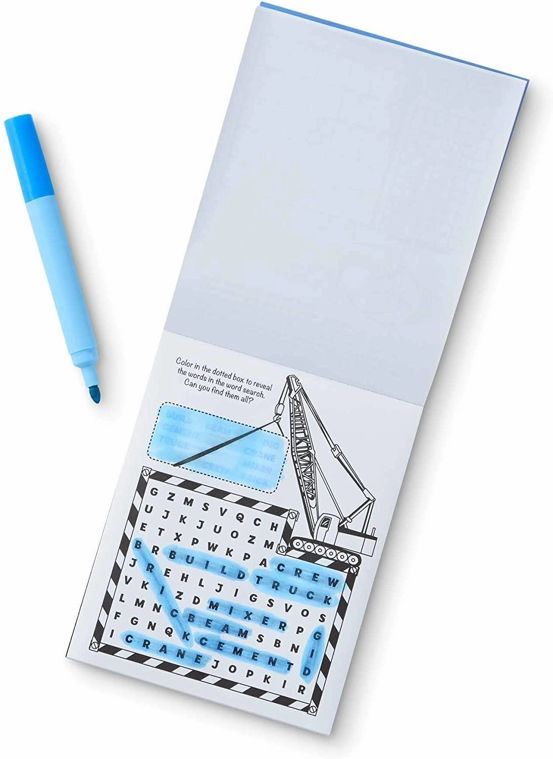 Melissa & Doug 15286 Surprise Ink, On The Go - Vehicles Game Book