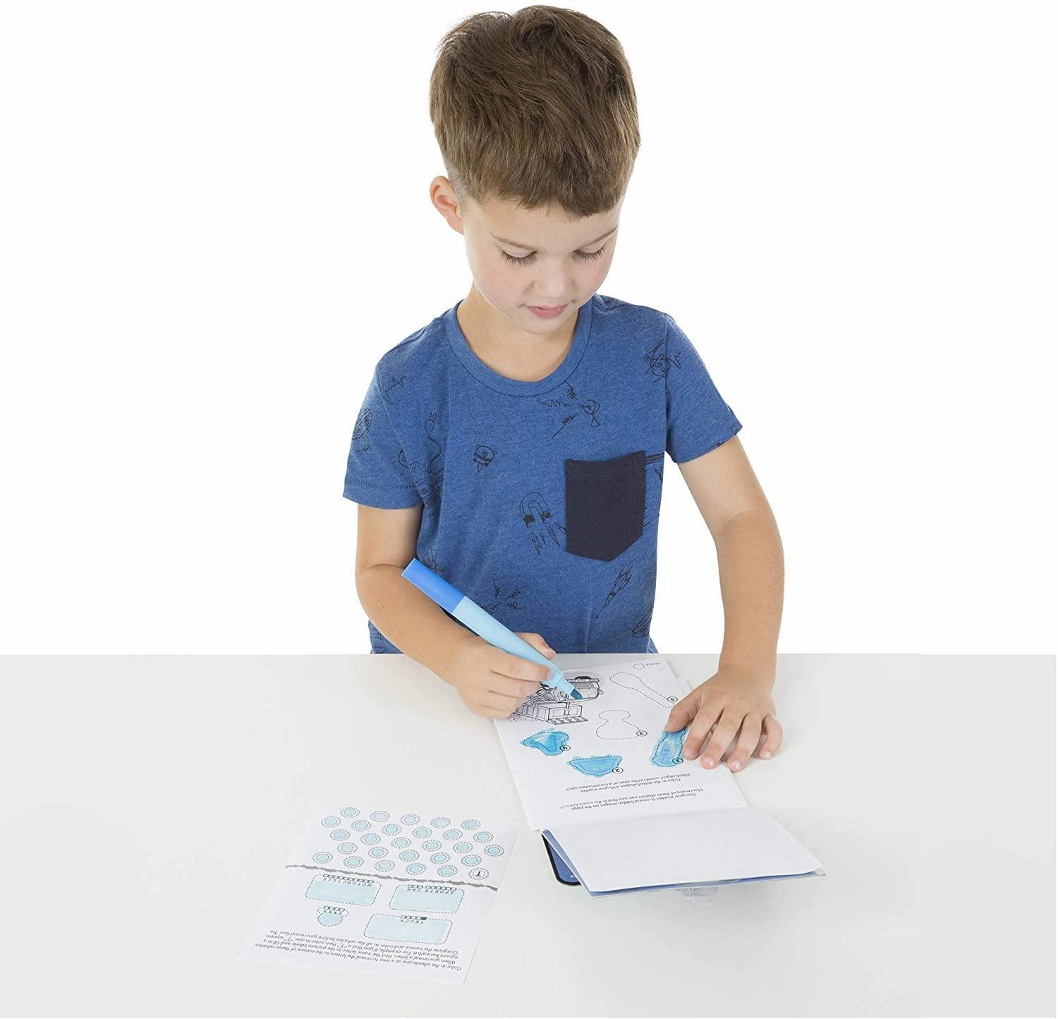 Melissa & Doug 15286 Surprise Ink, On The Go - Vehicles Game Book