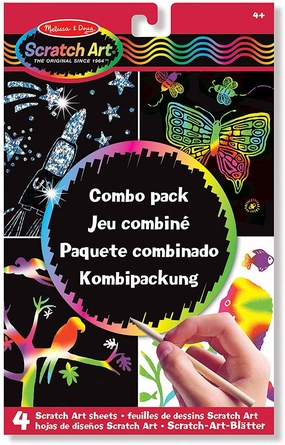 Melissa & Doug 15804 Scratch Art Combo Pack