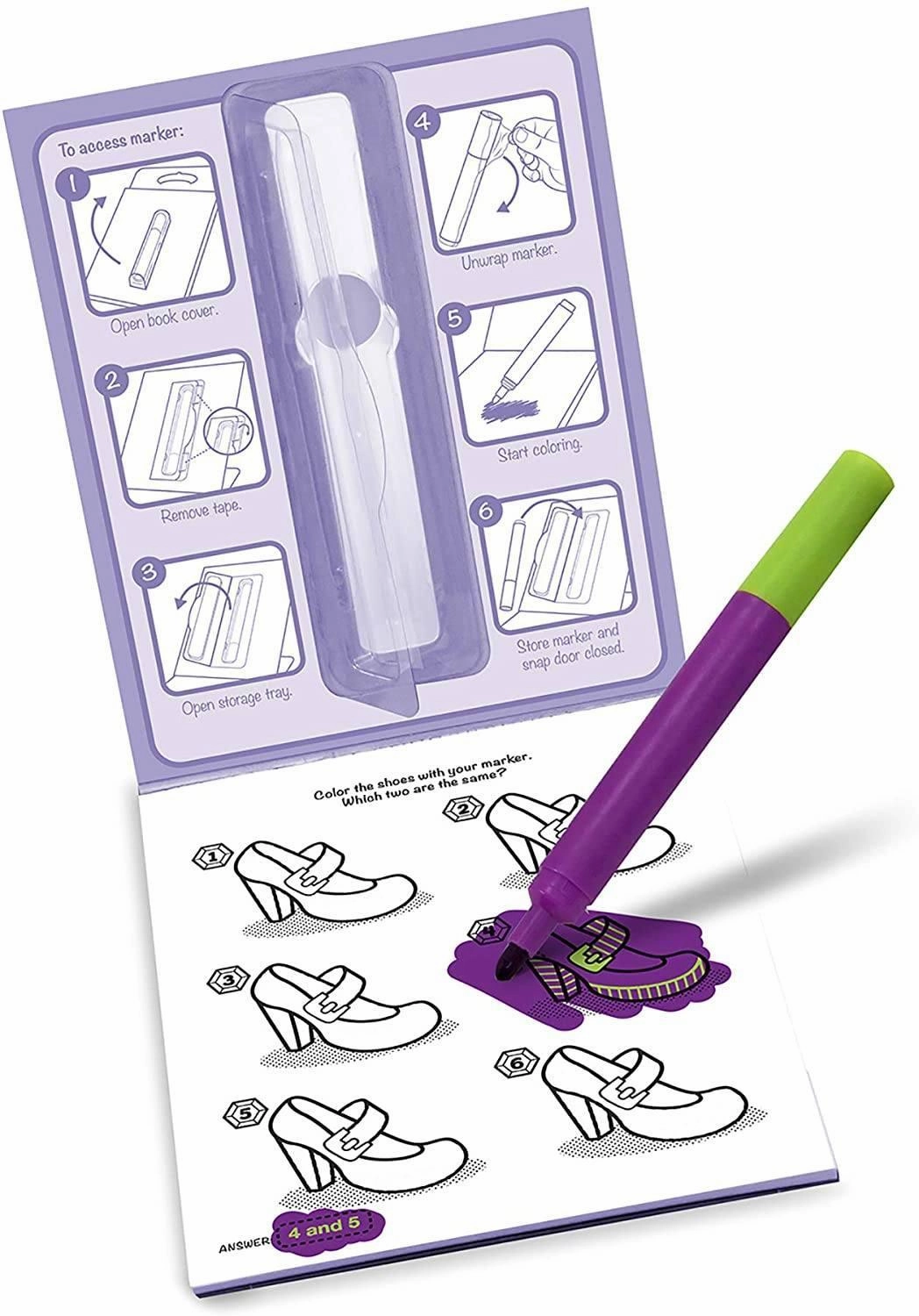 Melissa & Doug 17988 Surprise Ink, On The Go - Fashion Travel Game Book