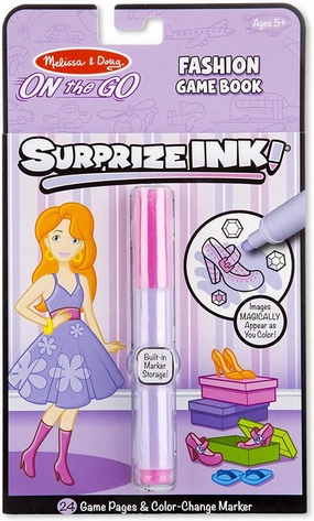 Melissa & Doug 17988 Surprise Ink, On The Go - Fashion Travel Game Book