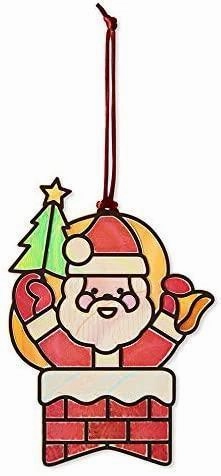 Melissa & Doug 18584 Stained Glass Made Easy - Santa Claus
