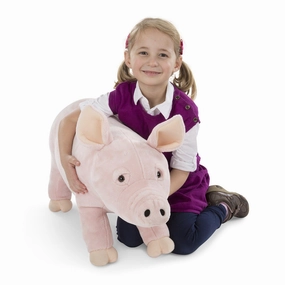 Melissa & Doug 18833 Pig Lifelike Stuffed Animal