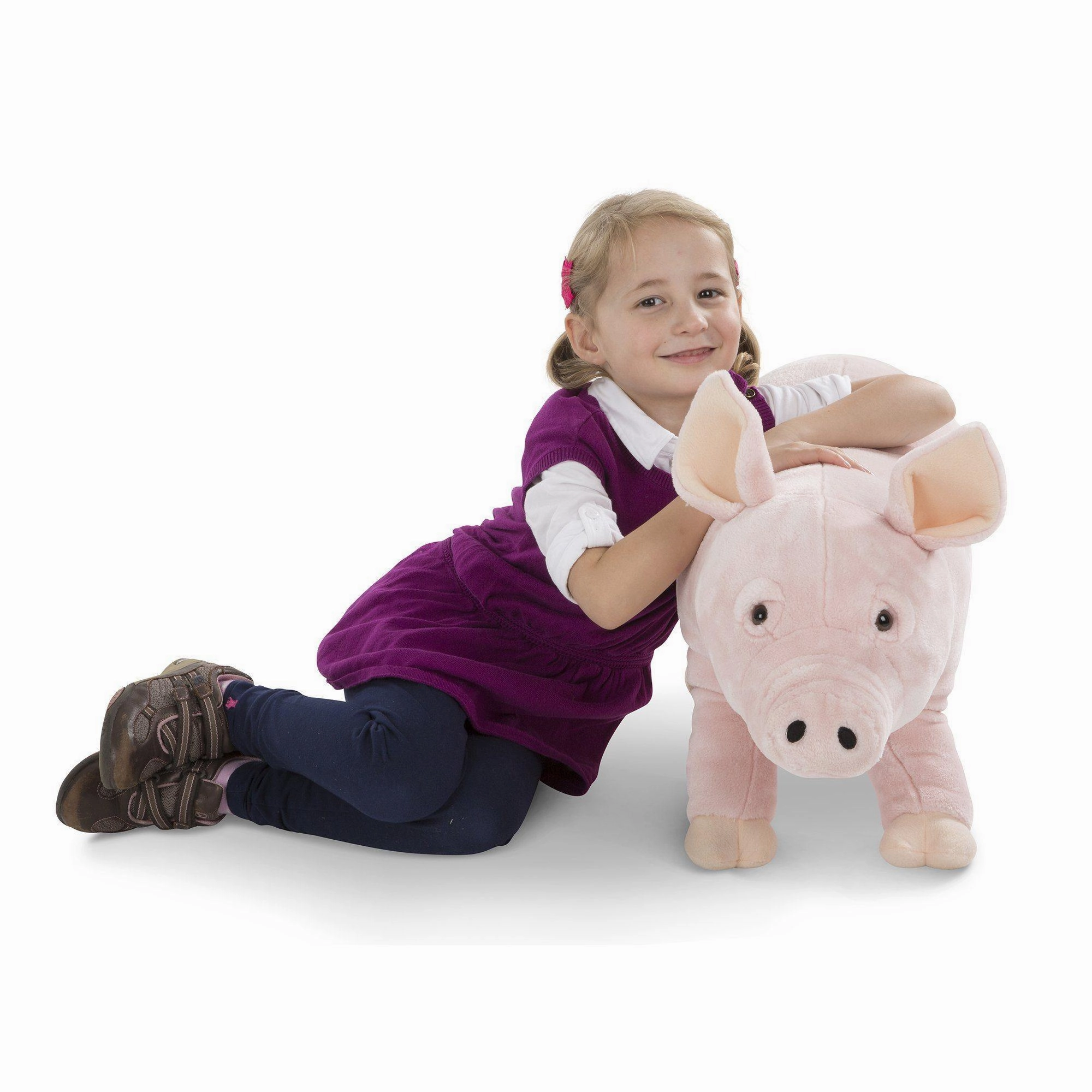 Melissa & Doug 18833 Pig Lifelike Stuffed Animal