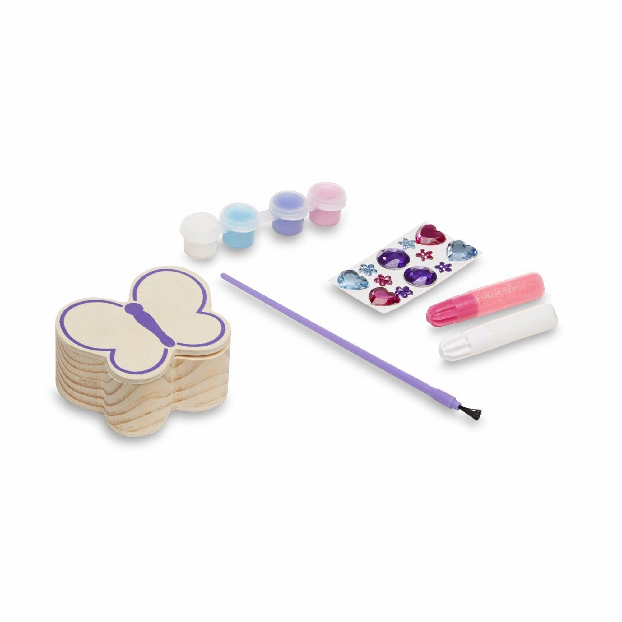 Melissa & Doug 18853 Created by Me! Butterfly Box Wooden Craft Kit