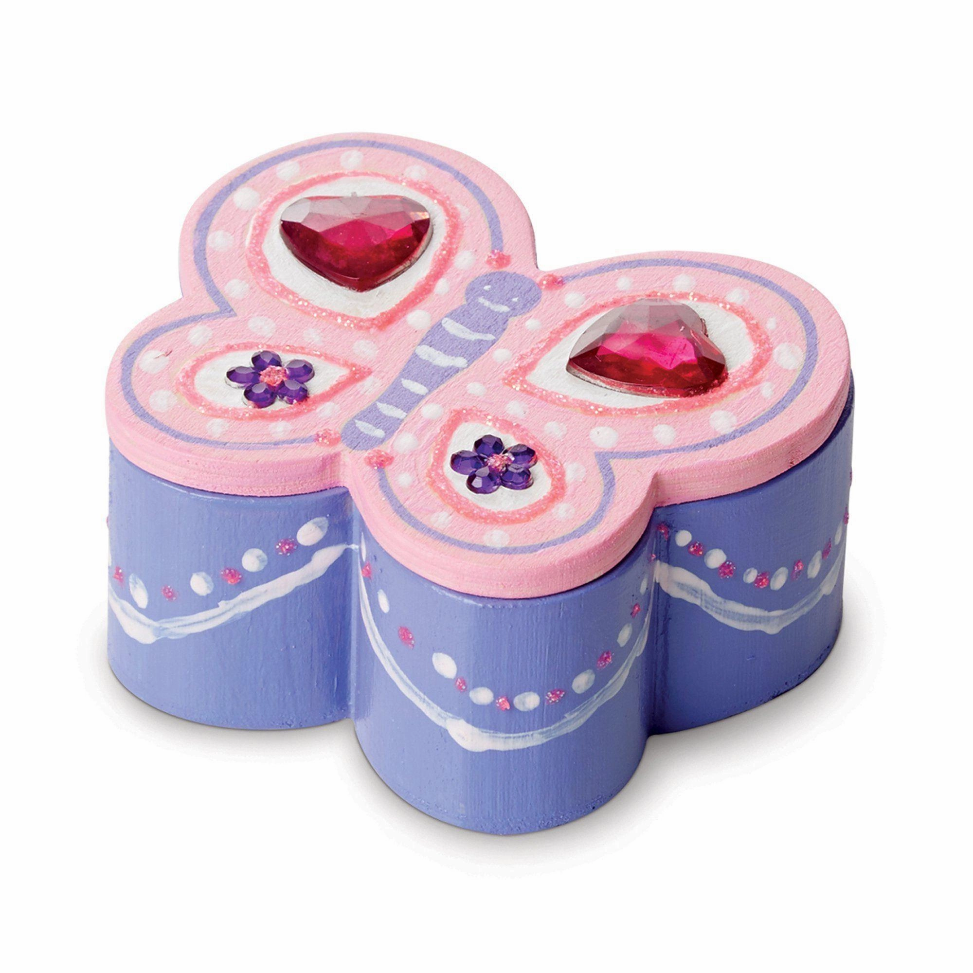 Melissa & Doug 18853 Created by Me! Butterfly Box Wooden Craft Kit