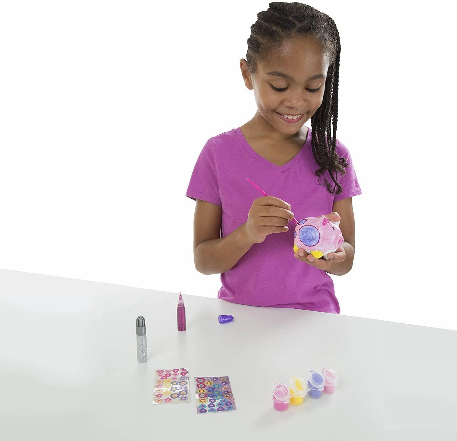 Melissa & Doug 18862 Created by Me! Piggy Bank Craft Kit