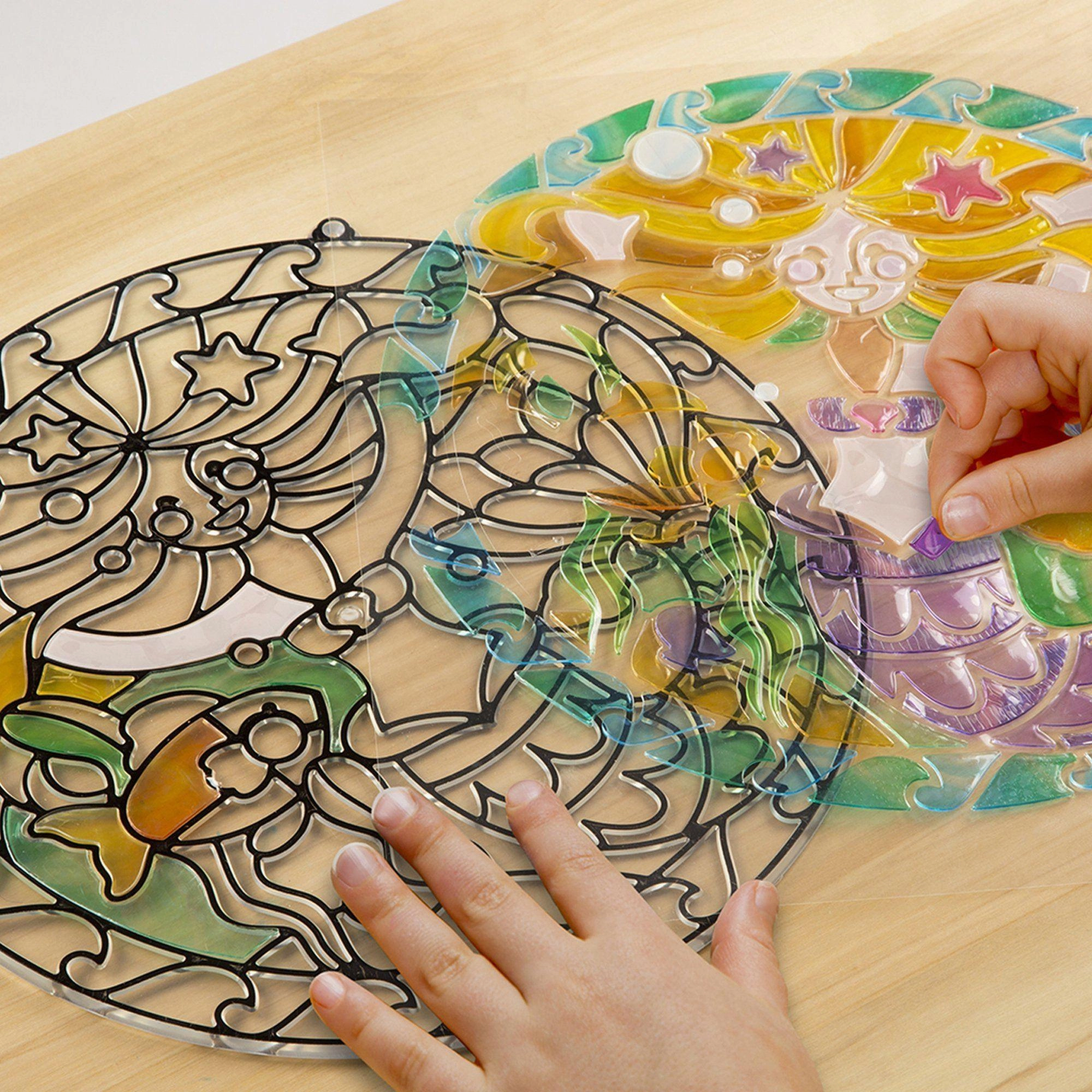 Melissa & Doug 19292 Stained Glass Made Easy - Mermaid