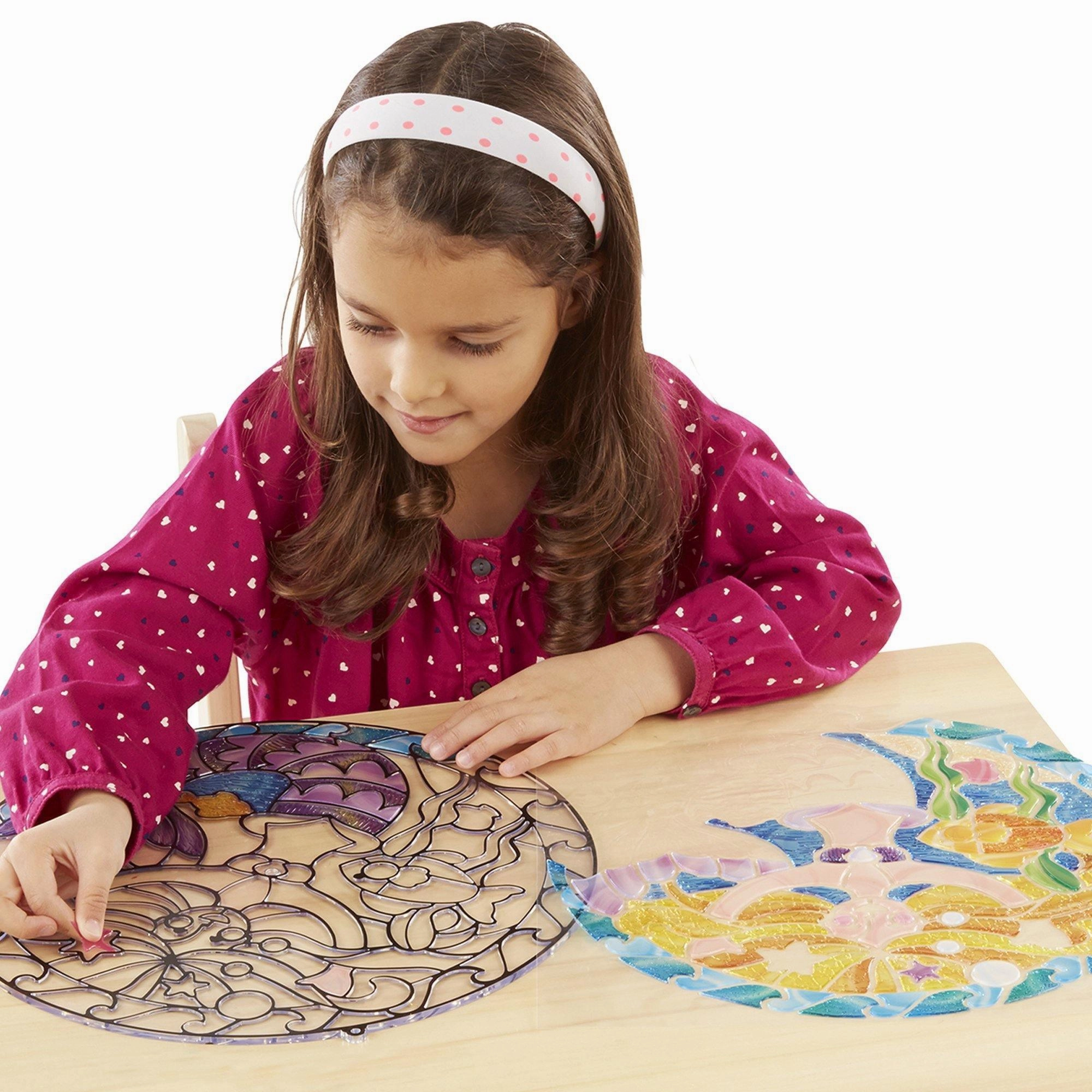 Melissa & Doug 19292 Stained Glass Made Easy - Mermaid