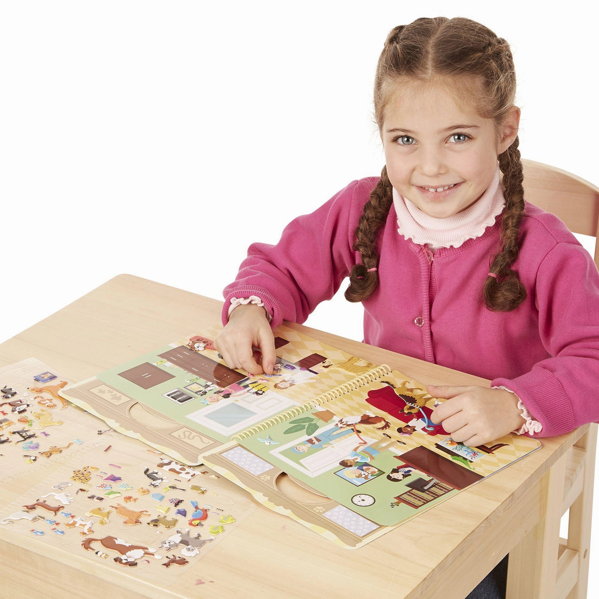 Melissa & Doug 19429 Puffy Sticker Activity Book - Pet Place