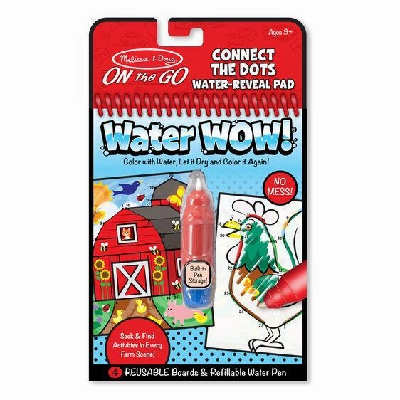 Melissa & Doug 19485 Water Wow! Connect the Dots Farm