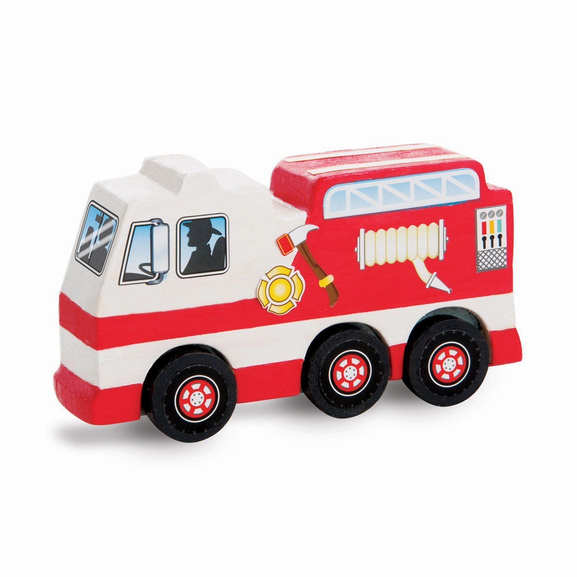 Melissa & Doug 19528 Created by Me! Rescue Vehicles Wooden Craft Kit