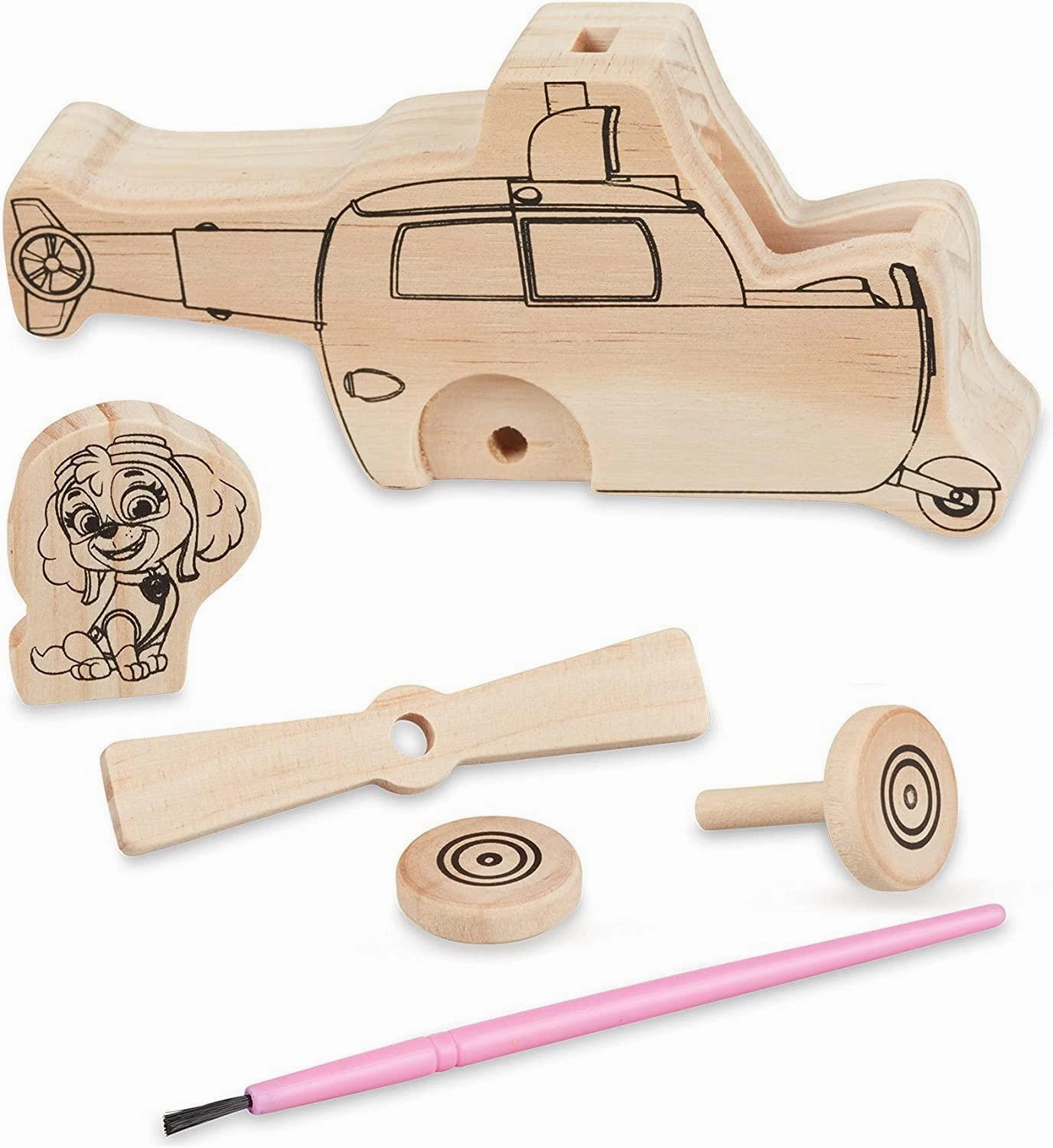 Melissa & Doug 33266 PAW Patrol Wooden Vehicles Craft Kit