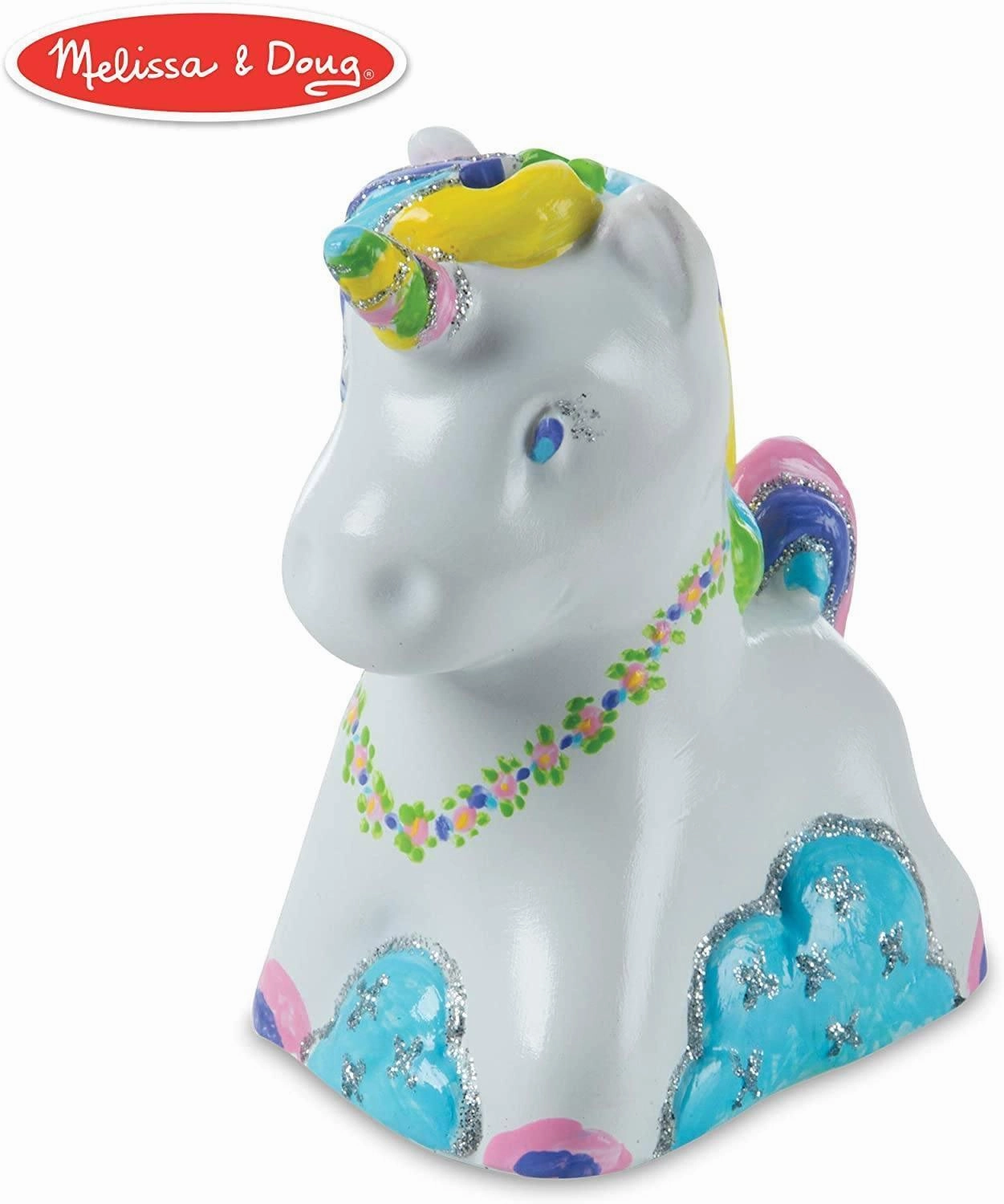 Melissa & Doug 40119 Arts & Crafts-Unicorn Bank Craft Kit