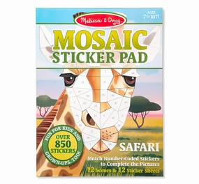 Melissa & Doug 40160 Mosaic Sticker Pad - Safari