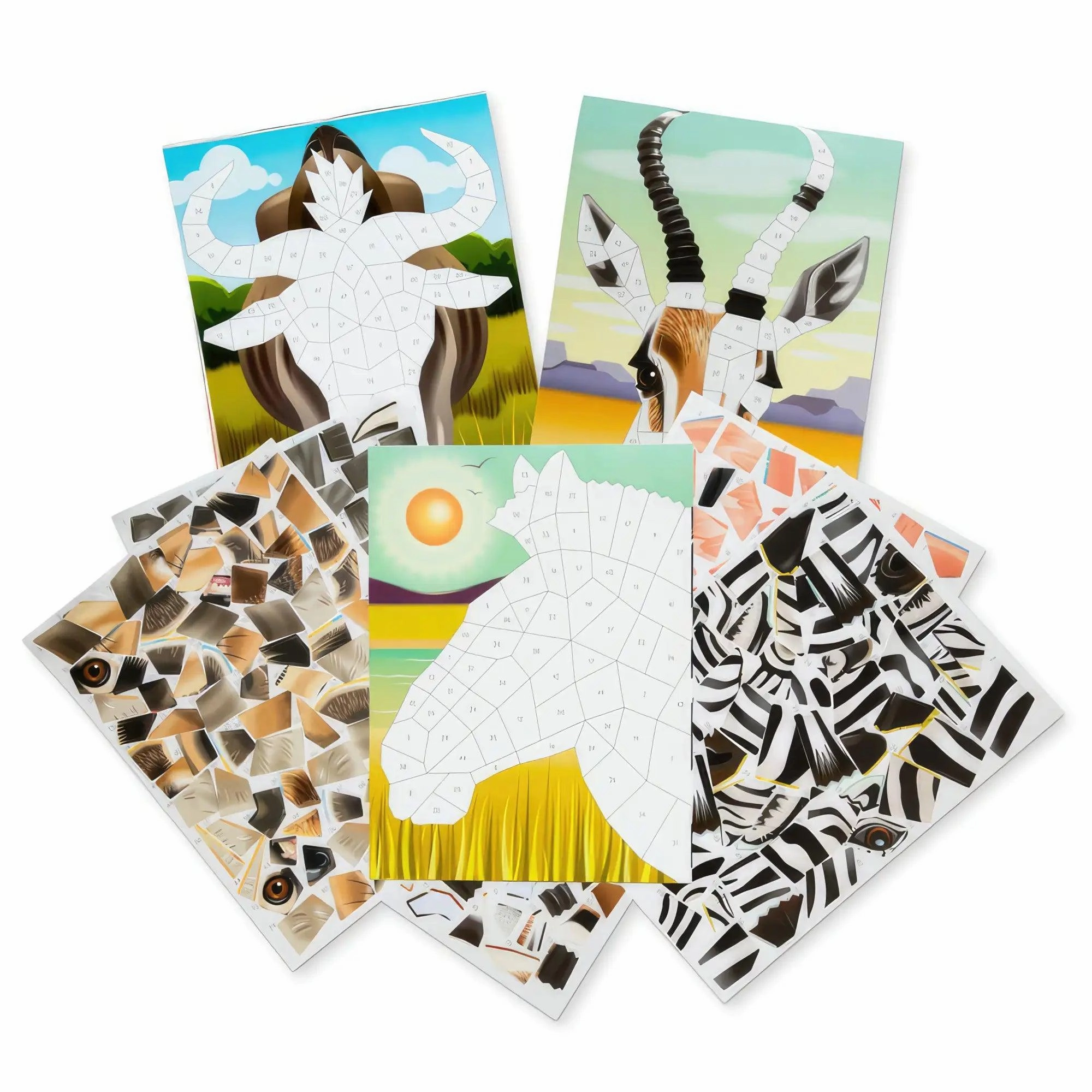Melissa & Doug 40160 Mosaic Sticker Pad - Safari