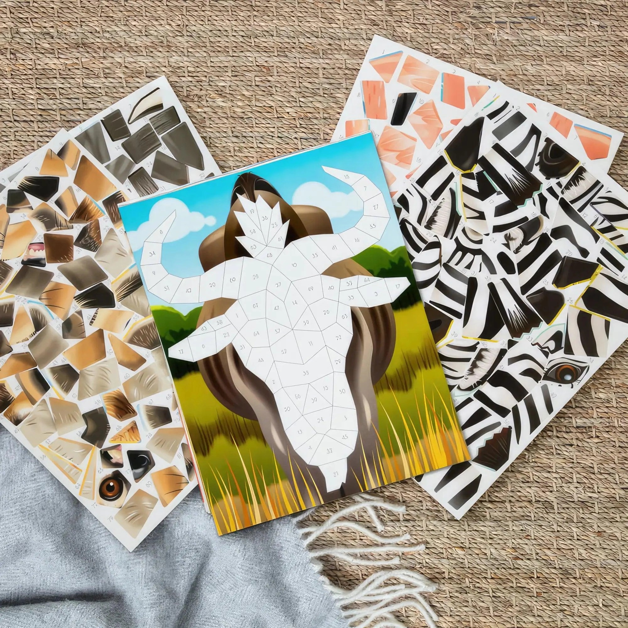 Melissa & Doug 40160 Mosaic Sticker Pad - Safari