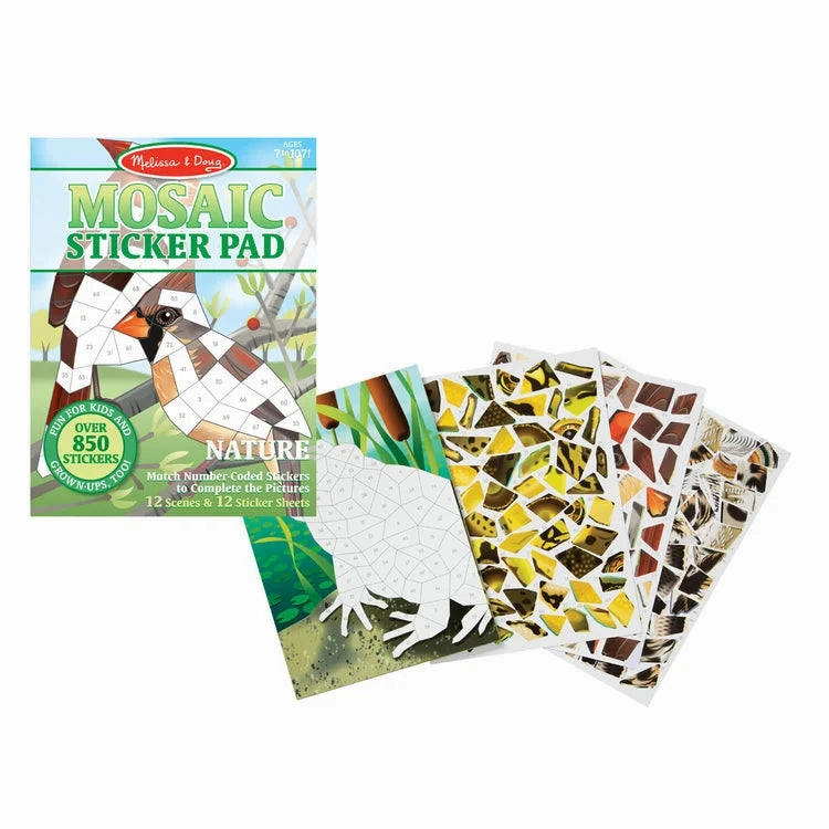 Melissa & Doug 40162 Mosaic Sticker Pad - Nature