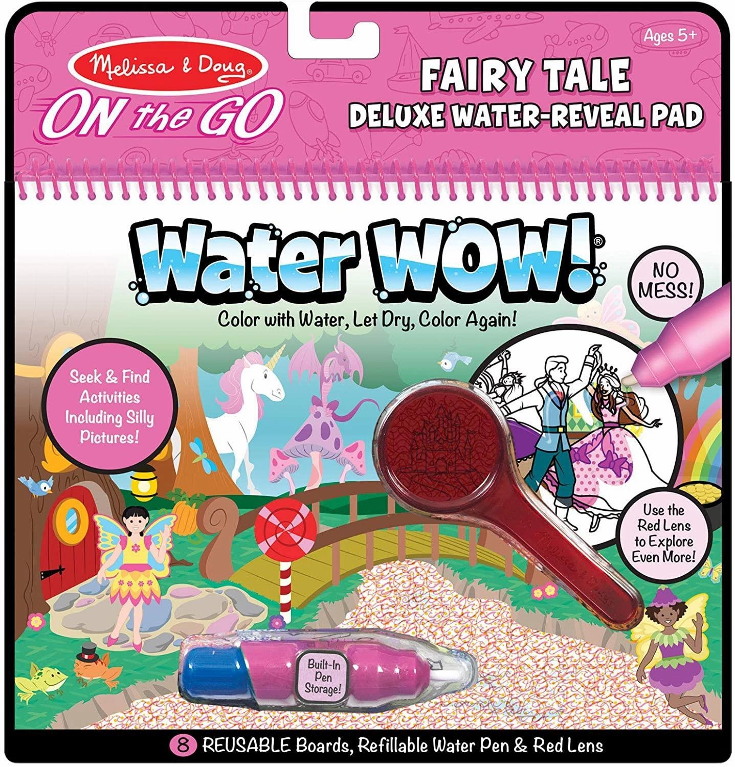 Melissa & Doug 40173 Water Reveal Fairy Tale Activity Pad