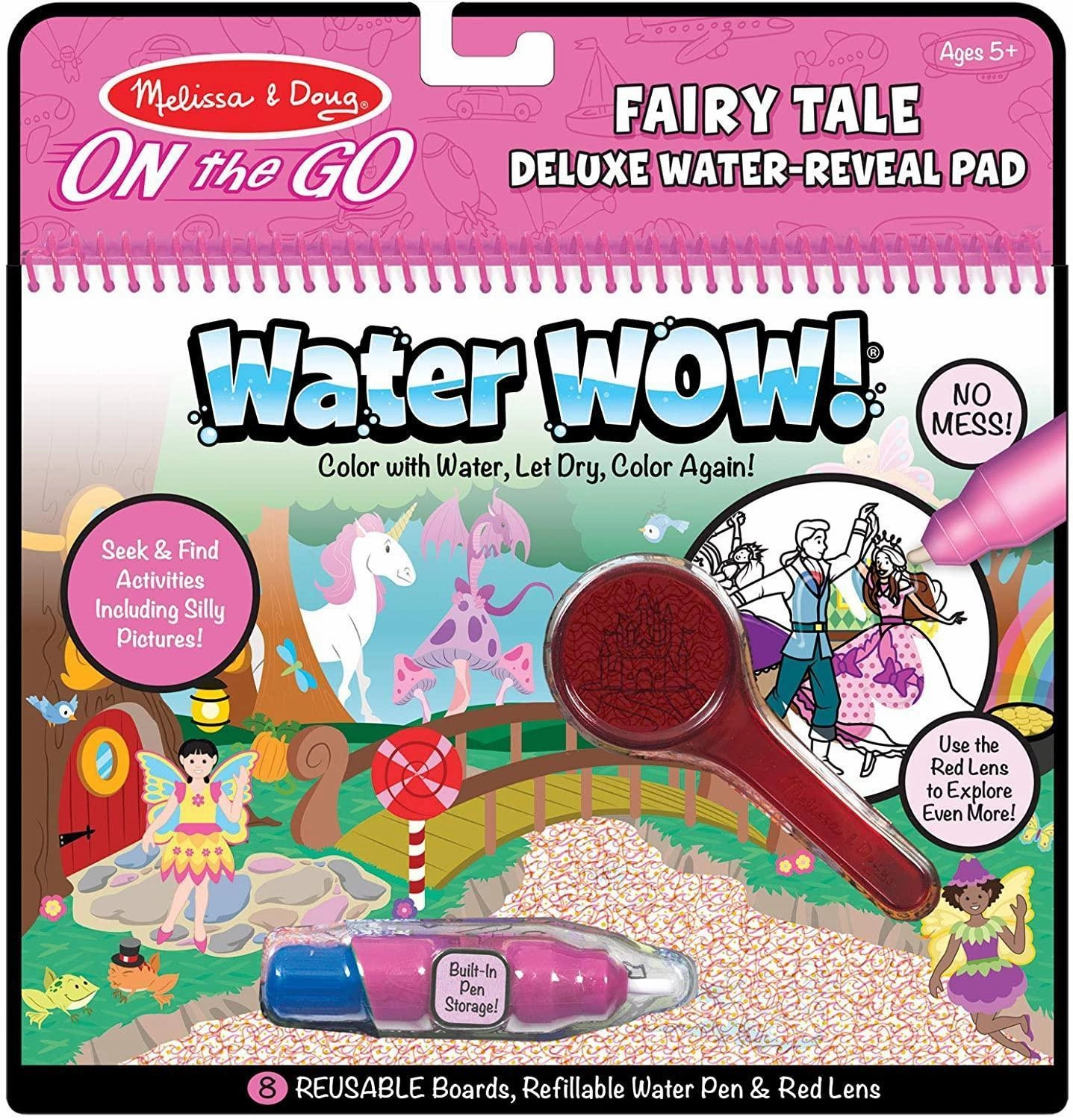 Melissa & Doug 40173 Water Reveal Fairy Tale Activity Pad