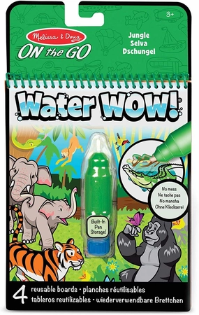 Melissa & Doug 40176 Water WOW Jungle Travel Book