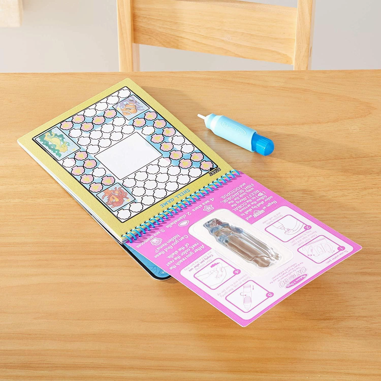 Melissa & Doug 40179 Water WOW Water Reveal Underwater Pathways Pad