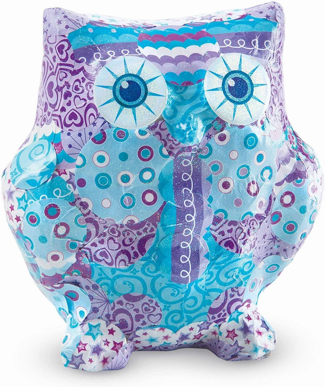 Melissa & Doug 40306 Decoupage Made Easy Owl Paper Mache Craft Kit