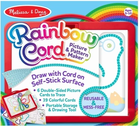 Melissa & Doug 40619 Rainbow Cord Picture & Pattern Maker