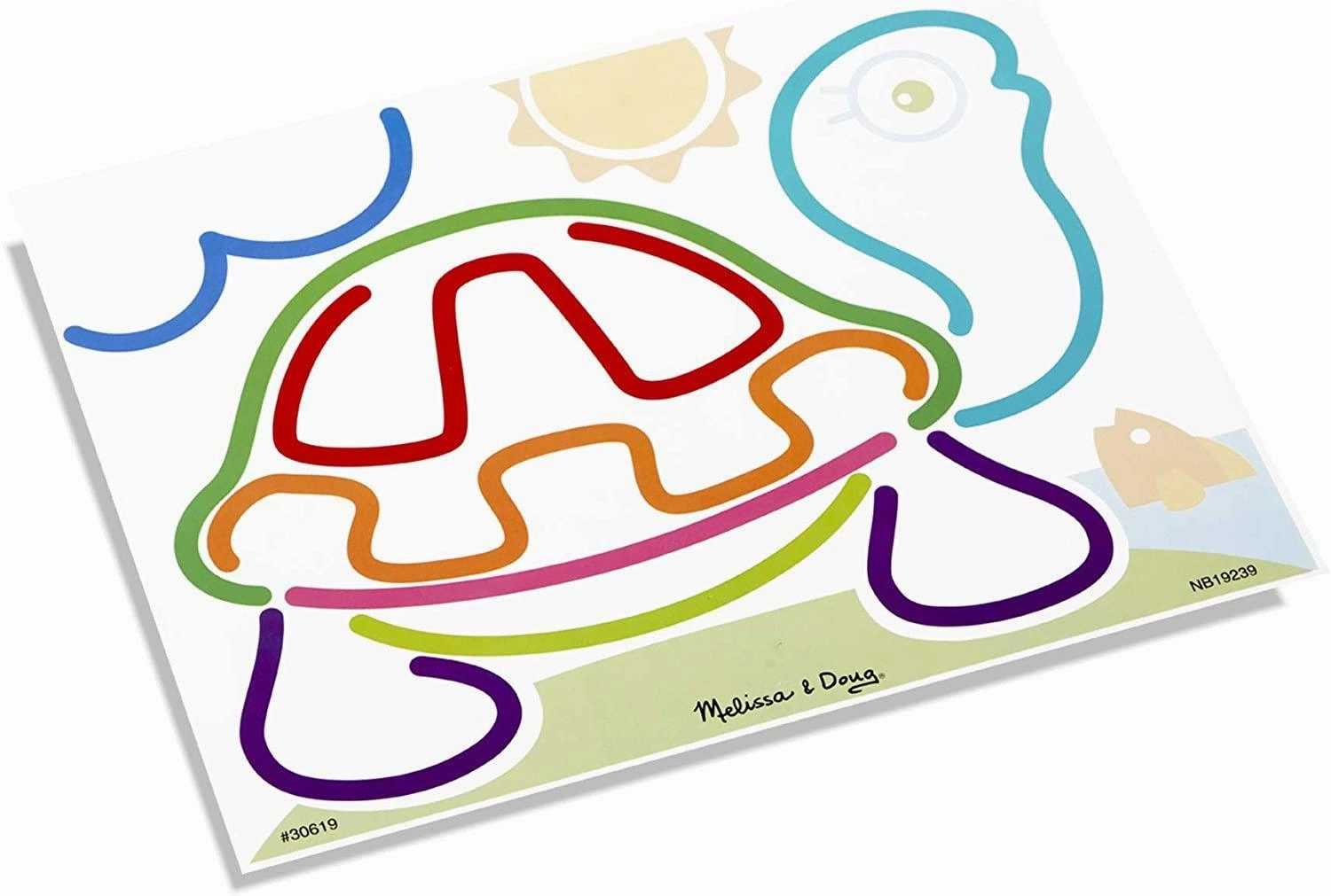 Melissa & Doug 40619 Rainbow Cord Picture & Pattern Maker