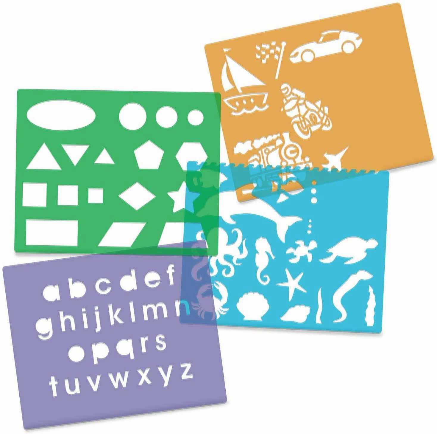 Melissa & Doug 40624 Created by Me! Stencil Art Activity Kit