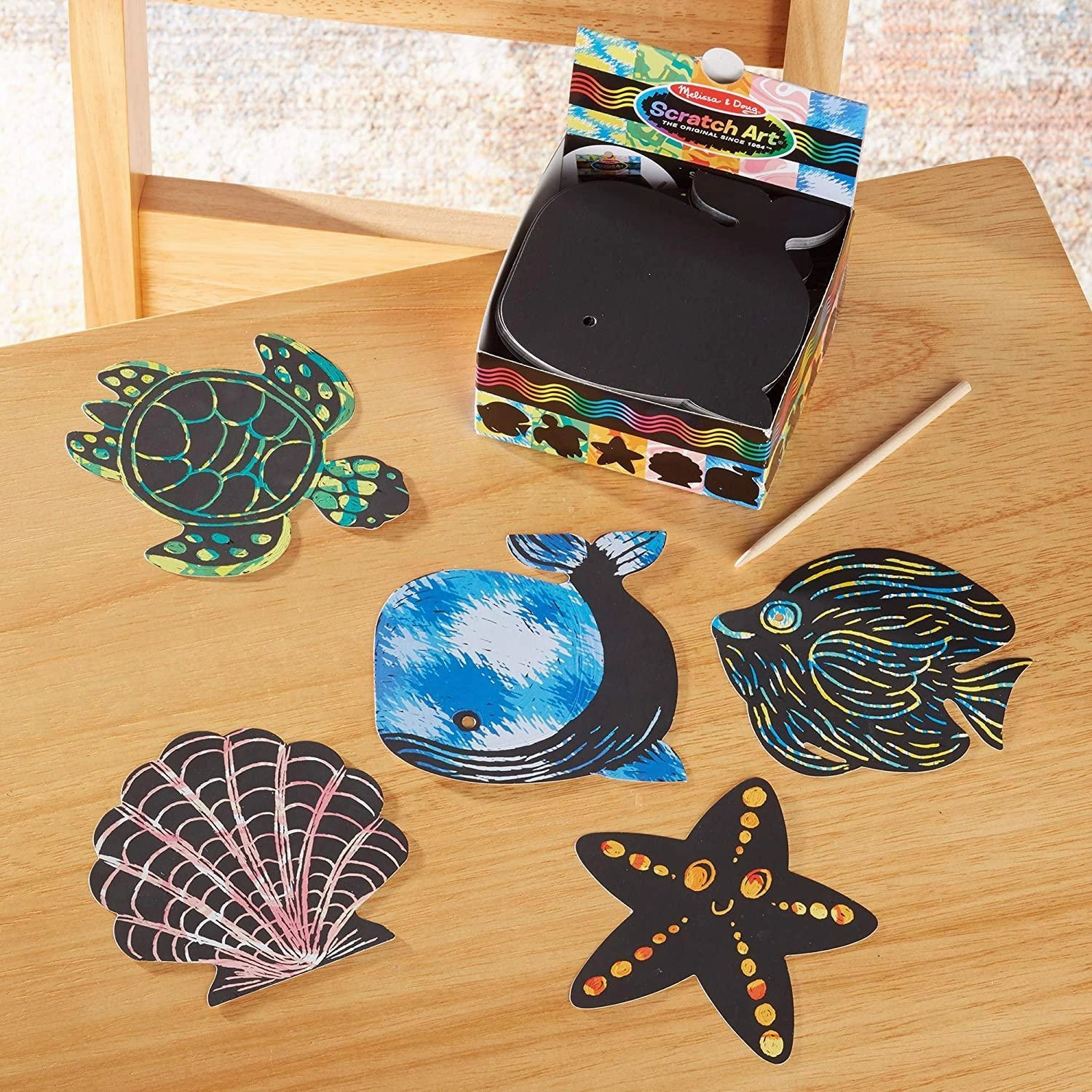 Melissa & Doug 42041 Scratch Art - Ocean