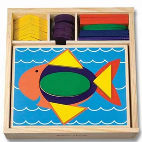 Melissa & Doug - Beginner Pattern Blocks