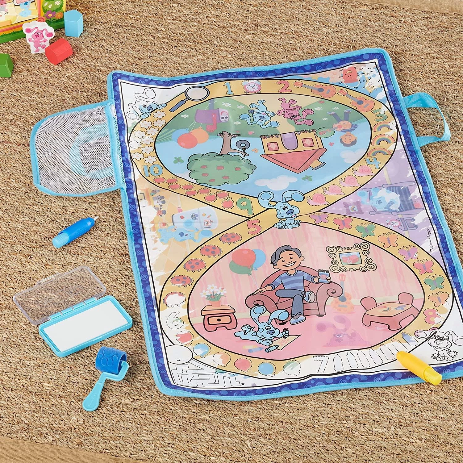 Melissa & Doug Blues Clues & You Water Wow Activity Mat