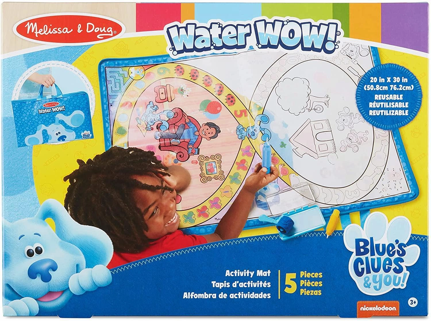 Melissa & Doug Blues Clues & You Water Wow Activity Mat