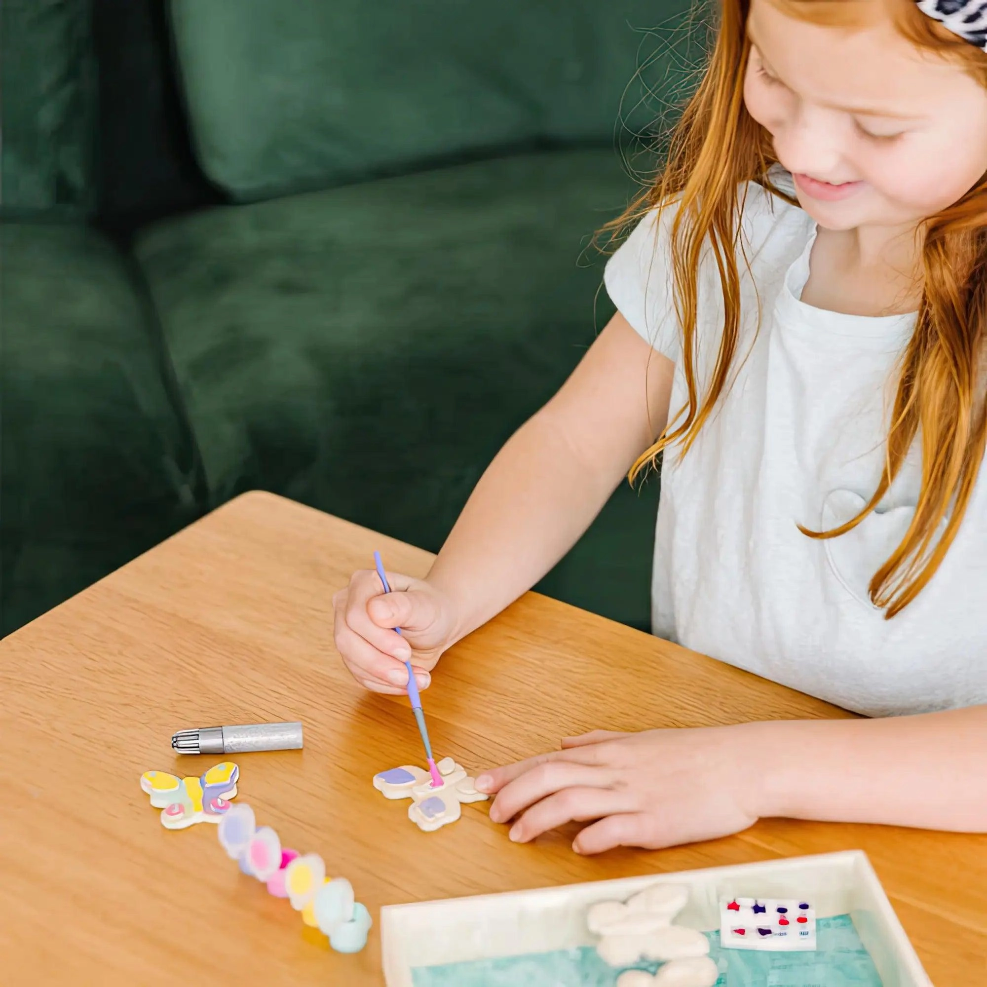 Melissa & Doug Created by Me! Butterfly Magnets Wooden Craft Kit