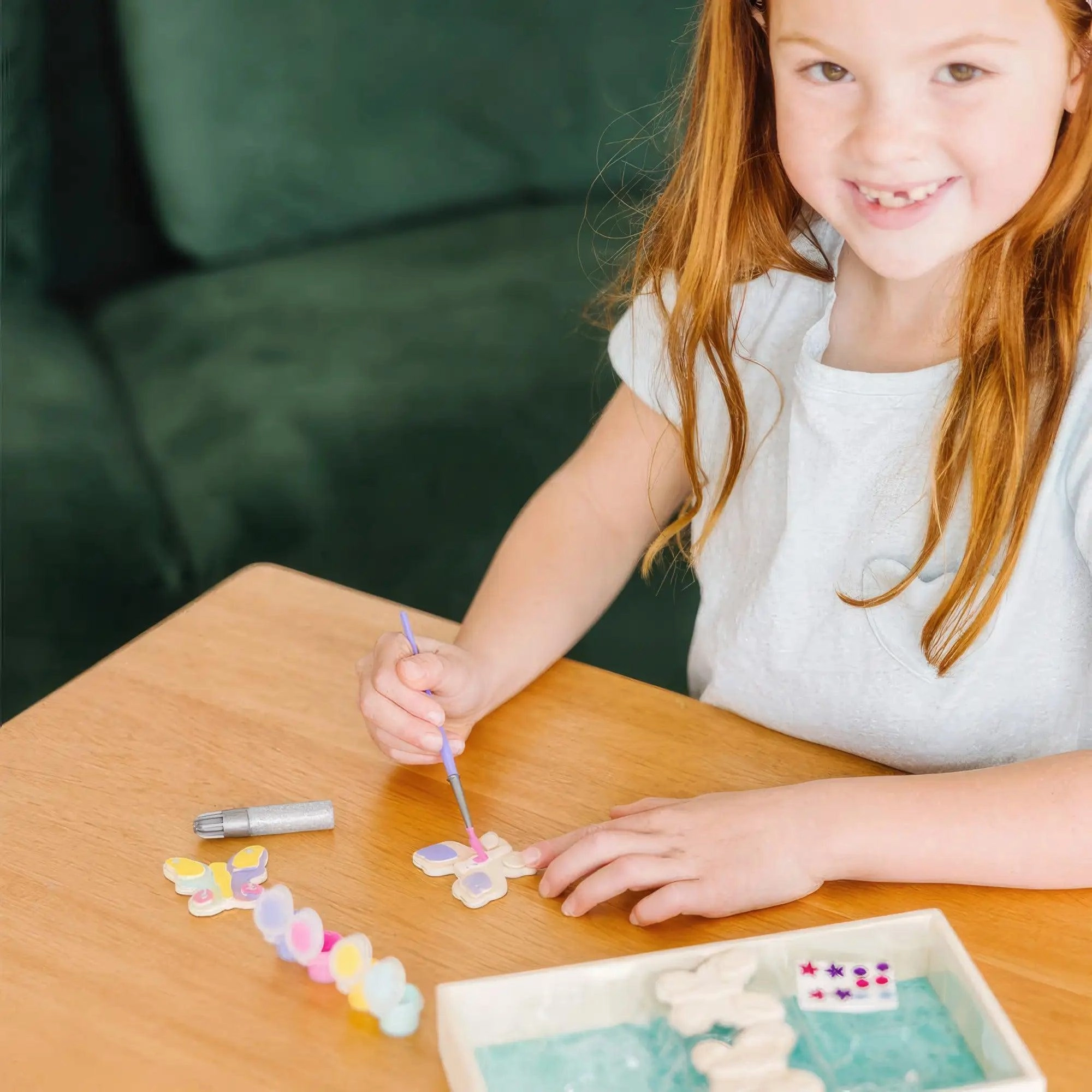 Melissa & Doug Created by Me! Butterfly Magnets Wooden Craft Kit