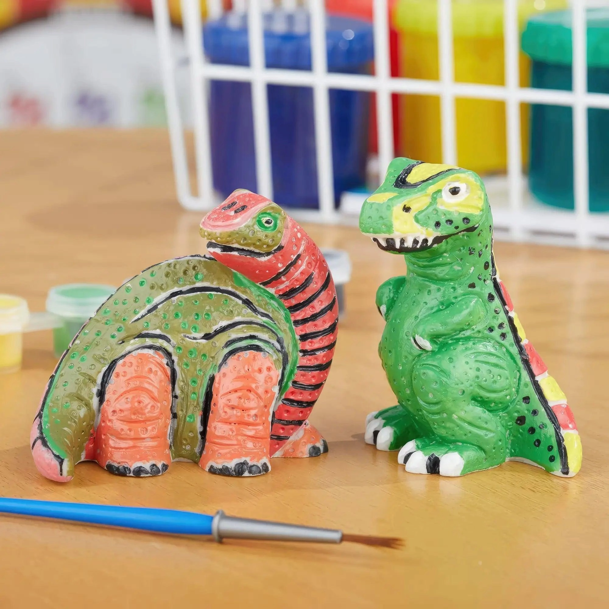 Melissa & Doug Created by Me! Dinosaur Figurines Craft Kit