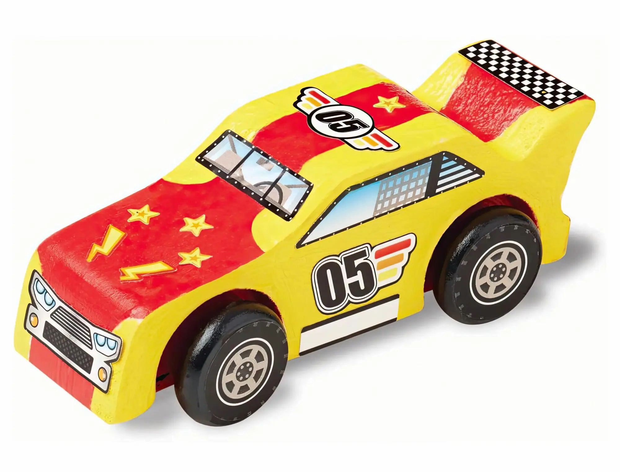 Melissa & Doug Created by Me! Race Car Wooden Craft Kit