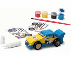 Melissa & Doug Created by Me! Race Car Wooden Craft Kit