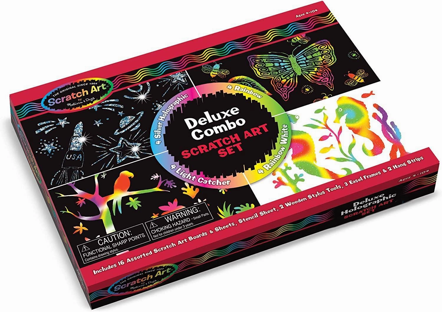 Melissa & Doug Deluxe Scratch Art Set