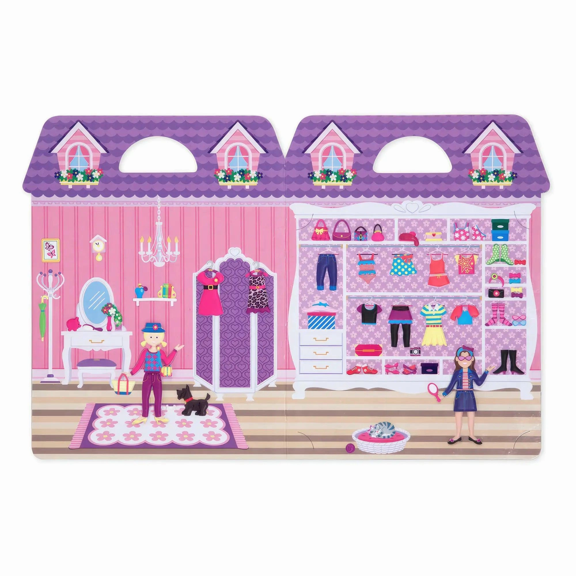 Melissa & Doug Dress-Up Reusable Puffy Stickers